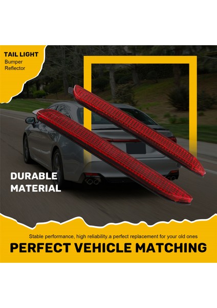 Lexus GX470 RX300 Toyota Avalon Matrix 81910-48010 81920-48010 Için Ampul Olmadan Araba Arka Tampon Reflektörlü Arka Lambası (Yurt Dışından)