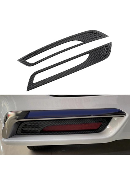 Honda Odyssey 2022 Için Karbon Fiber Araba Arka Sis Aydınlatma Koruması Kapağı Trim Etiket Dekorasyon (Yurt Dışından)