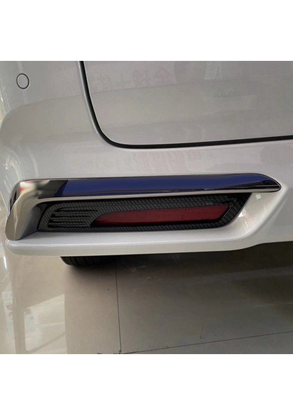 Honda Odyssey 2022 Için Karbon Fiber Araba Arka Sis Aydınlatma Koruması Kapağı Trim Etiket Dekorasyon (Yurt Dışından)