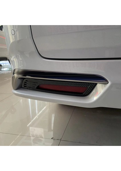 Honda Odyssey 2022 Için Karbon Fiber Araba Arka Sis Aydınlatma Koruması Kapağı Trim Etiket Dekorasyon (Yurt Dışından)