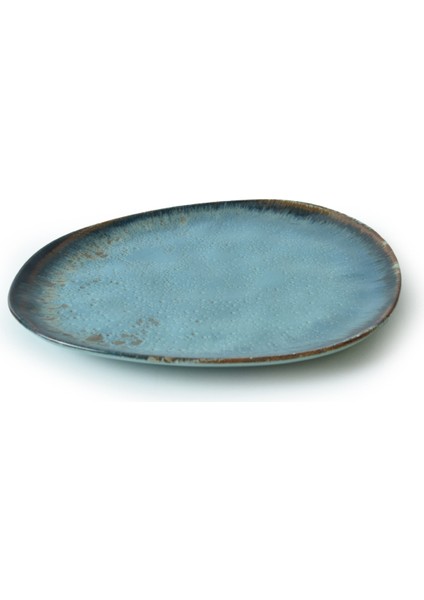 Reaktif Turkuaz Trior Pasta Tabağı 23 cm 6 Adet 19013