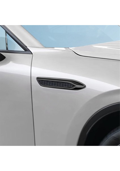 Araba Parlak Siyah Yan Kanat Amblem Kapak Trim Çıkartmalar Araba Dış Şekillendirici Yan Kanat Çamurluk Mazda Cx-60 2022+ Rhd (Yurt Dışından)