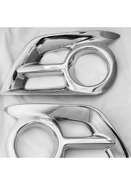 Araba Sis Abajurlar Araba Abs Krom Aksesuarları Kaplama Sis Lambası Kapağı Trim Macun Tarzı Toyota Hilux Vigo 2011-2013 (Yurt Dışından)
