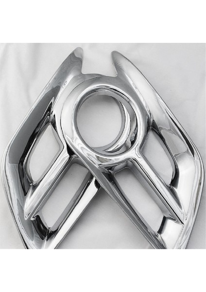 Araba Sis Abajurlar Araba Abs Krom Aksesuarları Kaplama Sis Lambası Kapağı Trim Macun Tarzı Toyota Hilux Vigo 2011-2013 (Yurt Dışından)