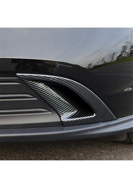 Honda Accord 2023 2024 11TH Araba Ön Sis Lambası Lamba Kapağı Trim Dış Aksesuarla (Abs Karbon Fiber) (Yurt Dışından)