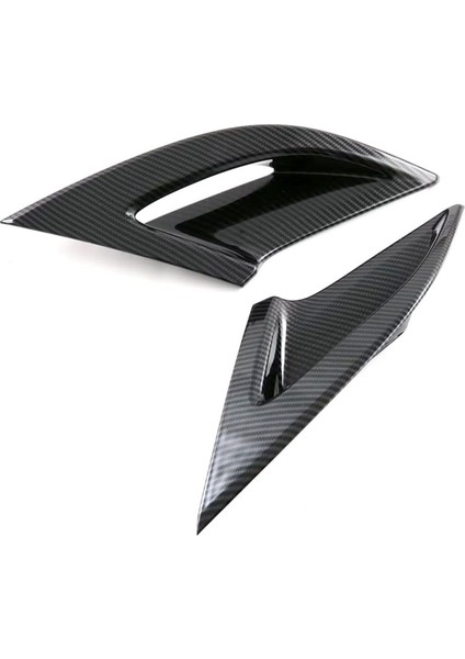 Honda Accord 2023 2024 11TH Araba Ön Sis Lambası Lamba Kapağı Trim Dış Aksesuarla (Abs Karbon Fiber) (Yurt Dışından)