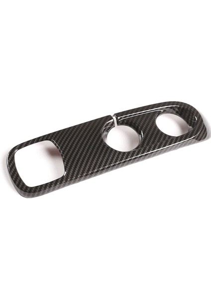 Mercedes-Benz Smart 2009-2015 Için Araba Abs Fiber Vites Dişli Paneli Çerçeve Koruma Trim (Yurt Dışından)