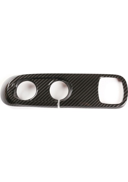 Mercedes-Benz Smart 2009-2015 Için Araba Abs Fiber Vites Dişli Paneli Çerçeve Koruma Trim (Yurt Dışından)