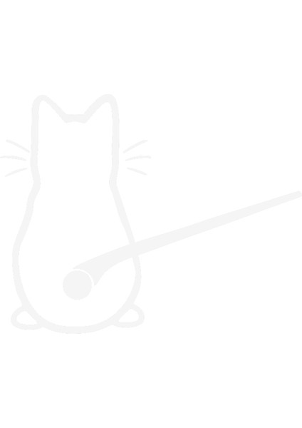Araba Çıkartmaları Kedi Desenli Çıkartmalar Arka Cam Vinil Film Çıkartmaları Evrensel Araba Aksesuarları (Yurt Dışından)