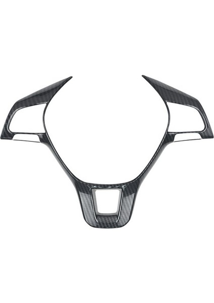 Araba Direksiyon Kılıfı Karbon Fiber Direksiyon Dekoratif Çerçeve Golf 7 Için Mk7 POLO-2014-2016 Mk6 2017 (Yurt Dışından)