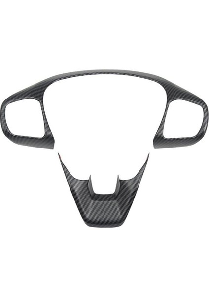 Ford Bronco 2021 Için Araba Direksiyon Düğme Kapağı Trim Çerçeve Dekoratör Etiket Aksesuarları, Mat Siyah Abs (Yurt Dışından)