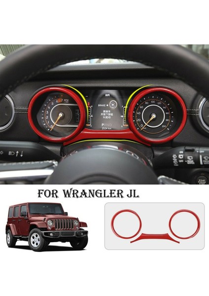 2018 Jeep Wrangler Jl Için Gösterge Paneli Dekor Paneli Kapağı Trim Çerçevesi (Yurt Dışından)