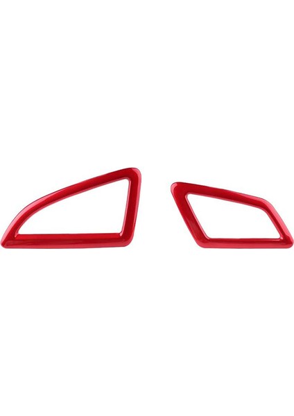 10. Nesil Honda Civic 2016-2020 Için Gösterge Paneli Hava Firar Rüzgar Çıkışı Kapak Trim Etiket - Kırmızı (Yurt Dışından)