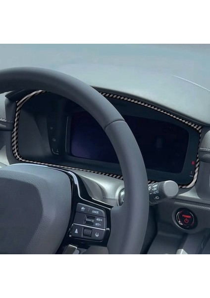 Araba Gösterge Paneli Hız Gösterge Paneli Çerçeve Dekoratif Kapak Gösterge Paneli Trim Sticker Honda Stepwgn Rp8 Rhd,b (Yurt Dışından) indirimleri