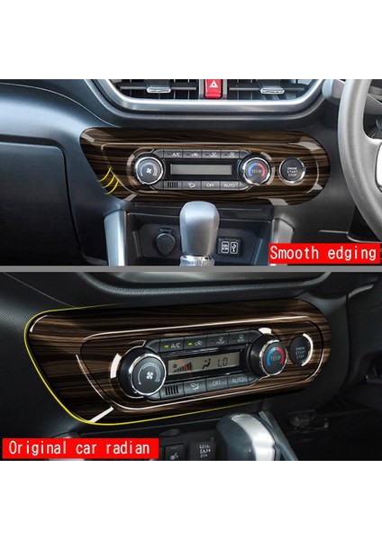 Toyota Reiz Raize Karbon Fiber Desen Için Klima Düğmesi Panel Çerçevesi Çizilmez ve Aşınmaya Dayanıklı (Yurt Dışından) indirimleri