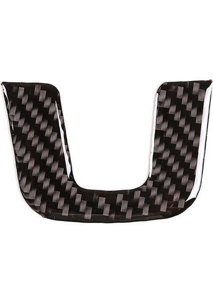 Tiguan 2010-2016 Için Araba Direksiyon Simidi Kapağı Trim Çerçeve Dekorasyon Etiketi (Yurt Dışından)