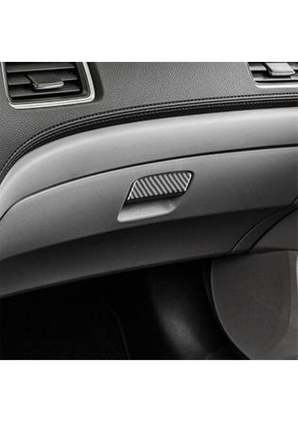 Honda Civic 9th 2012-2015 Eldiven Kutusu Kolu Kapağı Döşeme Iç Aksesuarlar Lhd Için Karbon Fiber (Yurt Dışından) indirimleri