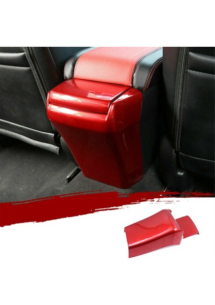 2 Adet Kırmızı Arka Kol Dayama Saklama Kutusu Anti Kick Panel Kapak Döşemesi Honda Civic 10TH 2016-2021 (Yurt Dışından) fiyatları