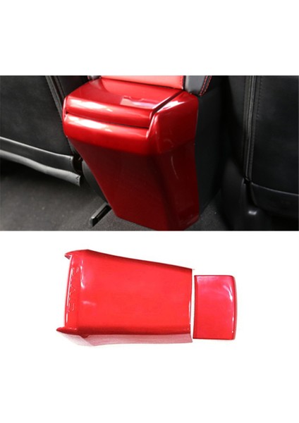 2 Adet Kırmızı Arka Kol Dayama Saklama Kutusu Anti Kick Panel Kapak Döşemesi Honda Civic 10TH 2016-2021 (Yurt Dışından) modelleri