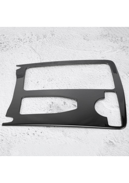 Araba Merkezi Konsol Su Dağı Tutucu Çerçeve Kapak Trim Aksesuarları Mercedes Benz C Sınıfı Için W204 C180 C200 2007-2014(RHD) (Yurt Dışından)