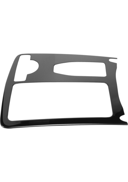 Araba Merkezi Konsol Su Dağı Tutucu Çerçeve Kapak Trim Aksesuarları Mercedes Benz C Sınıfı Için W204 C180 C200 2007-2014(RHD) (Yurt Dışından)