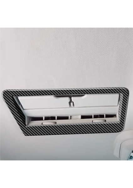 Toyota Veloz Avanza 2022 2023 Karbon Fiber Araba Tavan Hava Çıkış Çerçevesi Okuma Işığı Lambası Kapağı Trim Sticker (Yurt Dışından)