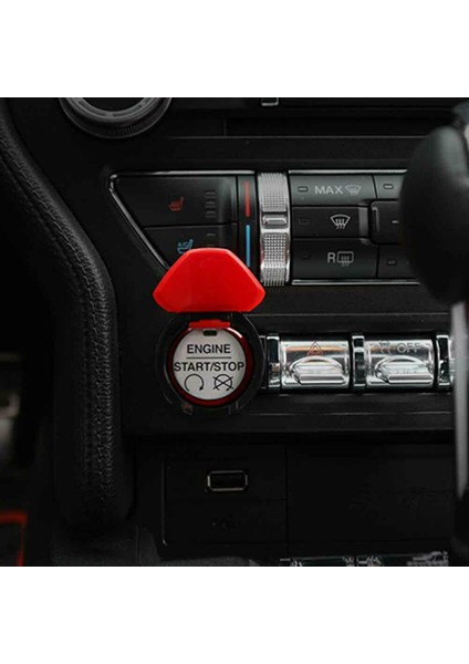 Araba Kontak Anahtarı Düğme Kapağı Kontak Motor Çalıştırma Durdurma Düğme Kapağı Trim Ford Mustang 2015 2016 2017 2018 (Yurt Dışından) fırsatları