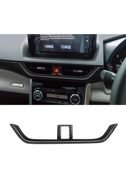 Toyota Veloz Avanza 2022+ Için Karbon Fiber Araba Merkezi Klima Çıkışı Krom Çerçeve Trim (Yurt Dışından) indirimleri