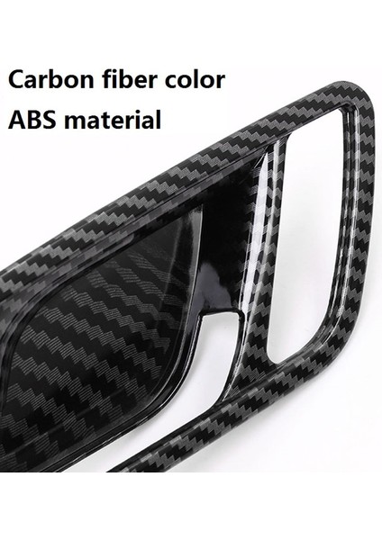 4 Adet Mg 5 Mg5 2020 2021 Araba Iç Kapı Kolu Kase Kapağı Trim Karbon Fiber Abs Dekorasyon Çerçeve Etiket Aksesuarları (Yurt Dışından) indirimleri