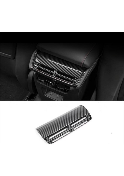 2 Adet Araba Arka Klima Havalandırma Dekoratif Çerçeve Trim Karbon Fiber Çıkartmalar Ford Mondeo Evos 2022 2023 (Yurt Dışından) modelleri