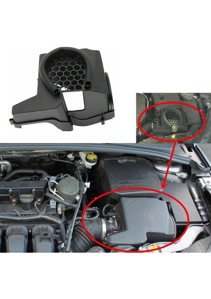 Ford Focus St Rs Kuga 2012-2018 2014 Hava Giriş Filtre Kutusu Giriş Koruma Emme Kapağı Kaçış 2012 C-Max Mk3 Mk 3.5 (Yurt Dışından)