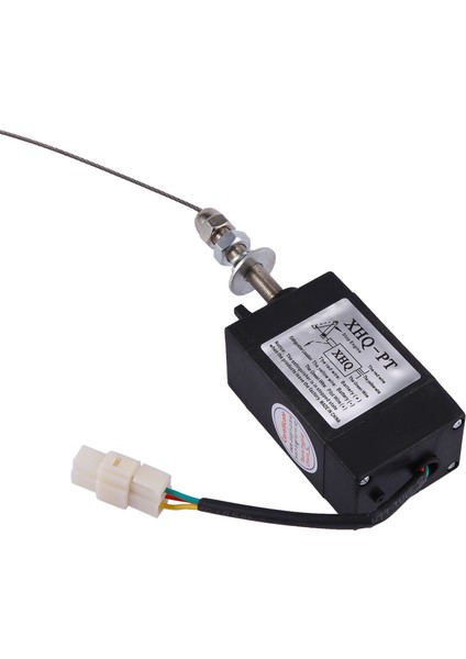 Normalde Açık Dc 12V Motor Alev Söndürme Cihazı Motor Durdurma Solenoid Valfı Xhq-Pt Güç Açık Çekme Tipi Alev Söndürme Manyetik (Yurt Dışından)
