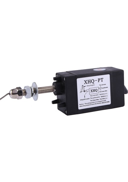Normalde Açık Dc 12V Motor Alev Söndürme Cihazı Motor Durdurma Solenoid Valfı Xhq-Pt Güç Açık Çekme Tipi Alev Söndürme Manyetik (Yurt Dışından)