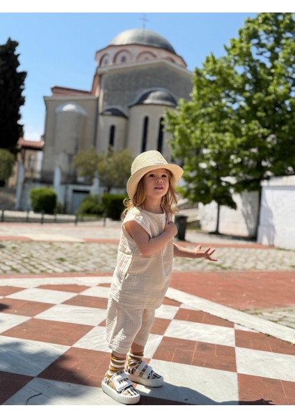 Bebek Muslin Atlet-Şort Seti
