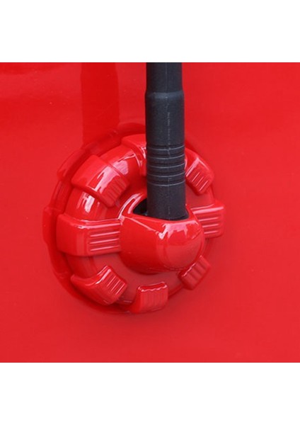 Anten Taban Kapağı Jeep Wrangler Jk Jku Jl Gladyatör Jt Dış Parçaları Anten Taban Kapağı Trim Modifikasyonu Kırmızı (Yurt Dışından)