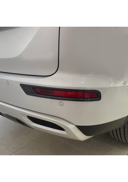 Araba Karbon Fiber Abs Arka Sis Işık Lambası Çerçeve Kapak Trim Mitsubishi Outlander 2022-2023 Için (Yurt Dışından)