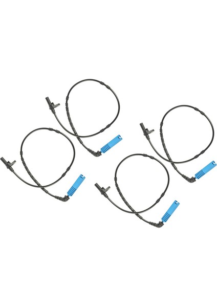4 Adet Yeni Ön Arka Sol Sağ Abs Tekerlek Hız Sensörü Bmw X3 E83 2004-2010 34523405906 34523405907 (Yurt Dışından)