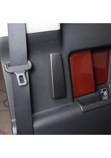 Toyota Fj Cruiser 2007-2021 Paslanmaz Çelik Araba Arka Kapı Iç Kolu Kase Paneli Kapağı Trim Dekoratif Aksesuarlar (Yurt Dışından)