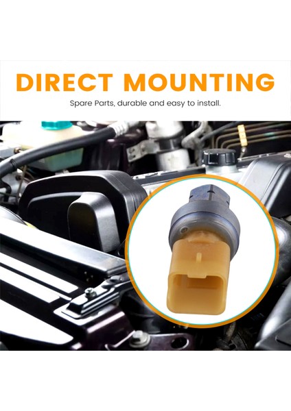 9673006380 82CP32-06 A/c Basınç Anahtarı Klima Basınç Sensörü Peugeot 307 308 508 Citroen C2 C3 C4 C5 C6 (Yurt Dışından)