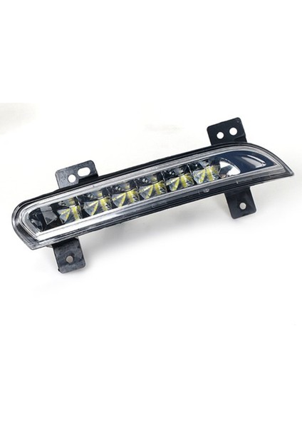 Araba Ön Sağ LED Drl Sis Lambası Renault Fluence 2014+ Otomatik Sürüş Lambası Gündüz Çalışan Işık Tampon Lambası (Yurt Dışından)