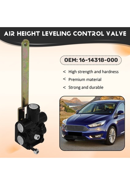Araç Hava Yüksekliği Dengeleme Kontrol Vanası 1614318000, 52341Q135 Freightliner Ford Volvo Için (Yurt Dışından)