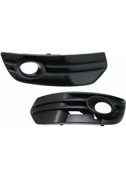 1 Çift Ön Tampon Izgarası Sis Lambası Çerçevesi Sis Lambası Kapağı 8R0807681A 8R0807682A Audi Q5 2009-2012 Için (Yurt Dışından)