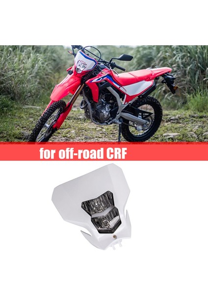 BB715 Far Grubu Far Başkanı Işık Lambası Güçlendirme Başkanı Işık Lambası Hood Honda Off-Road Crf Için (Yurt Dışından)