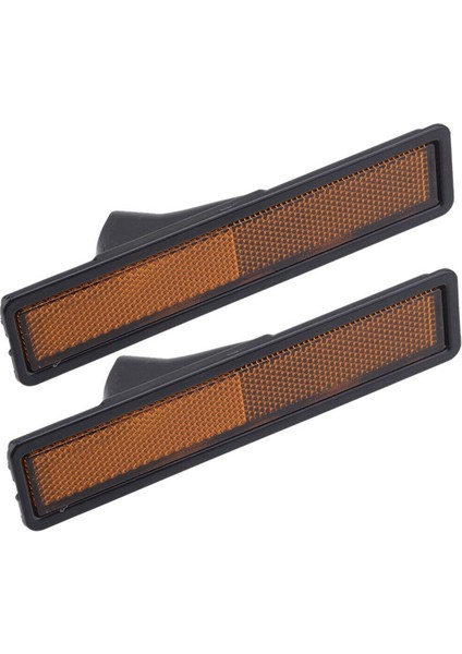 2x Sarı Arka Yan Dönüş Sinyal Lambası Lambası Mercek Kapağı Kabuğu-Bmw E30 E32 E34 318I 318IS 325ES 325I 63141377849 (Yurt Dışından)