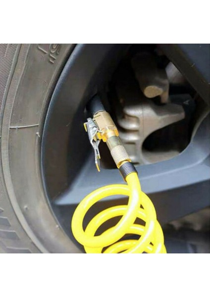 Hava Mandreni Şişirme, Araba Oto Lastiği Için 8mm Kelepçe Konnektörü, Lastik Için Adaptör Pompası Vana Klipsi (Yurt Dışından)