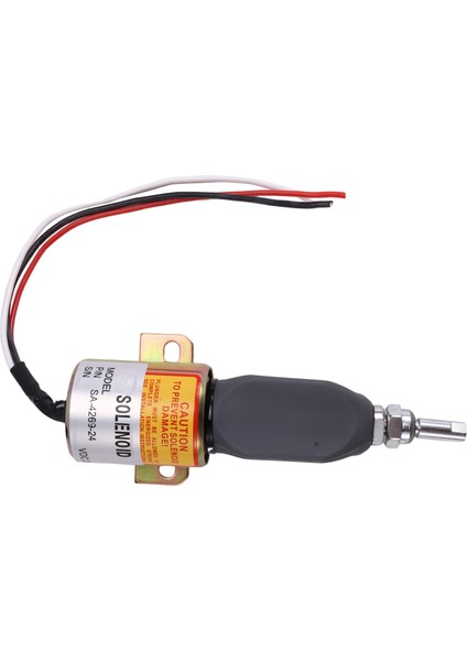 24V Yakıt Durdurma Solenoidi Yakıt Kapatma Solenoidi SA-4269-24 600-815-7550 Komatsu PC60-7 PC75UU-3 PC78US-6 Ekskavatör Için (Yurt Dışından)
