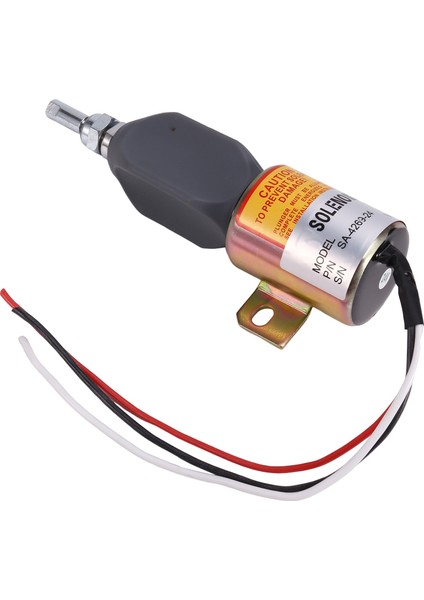 24V Yakıt Durdurma Solenoidi Yakıt Kapatma Solenoidi SA-4269-24 600-815-7550 Komatsu PC60-7 PC75UU-3 PC78US-6 Ekskavatör Için (Yurt Dışından)
