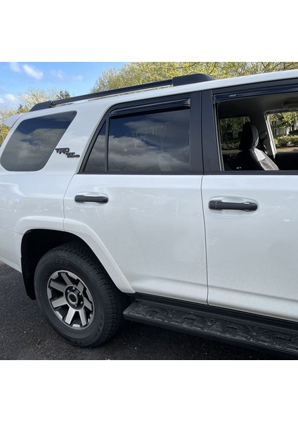 Araba Dış Kapı Kulp Kılıfı Trim Toyota Prado J150 2010-2019 Dış, Akıllı Anahtar Delikli Mat Siyah (Yurt Dışından)