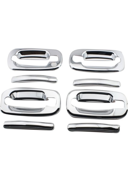 Krom Kapı Kolu Kapak Trim Için Chevy Suburban Chevrolet Tahoe Silverado Avalanche Gmc Yukon Sierra 15034985 (Yurt Dışından)