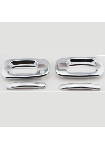 Krom Kapı Kolu Kapak Trim Için Chevy Suburban Chevrolet Tahoe Silverado Avalanche Gmc Yukon Sierra 15034985 (Yurt Dışından)